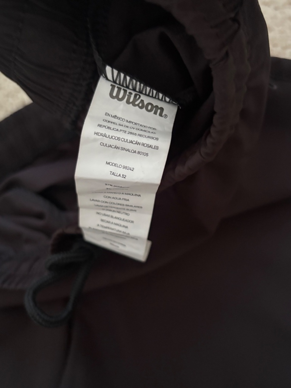 Wilson men’s tennis & pickleball shorts black size medium NWOT - Picture 12 of 15